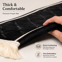 Embossed thick prayer mat - Embossed Thick Mat - Dark Collection (3 Colors) - detail view 3