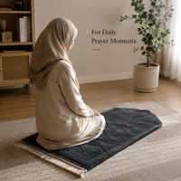 Embossed thick prayer mat - Embossed Thick Mat - Luxe Collection (5 Colors) - detail view 3