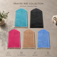 Embossed thick prayer mat - Embossed Thick Mat - Luxe Collection (5 Colors) - detail view 5