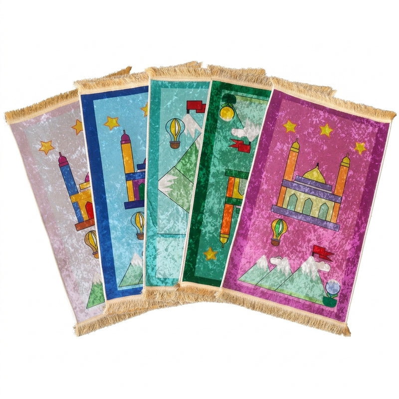 Kids prayer mat - Kids Prayer Mat - My First Sajjadah (5 Colors) - main product image