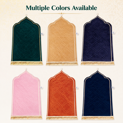 Embroidered Comfort Mat — Trellis Elegance (6 Colors)